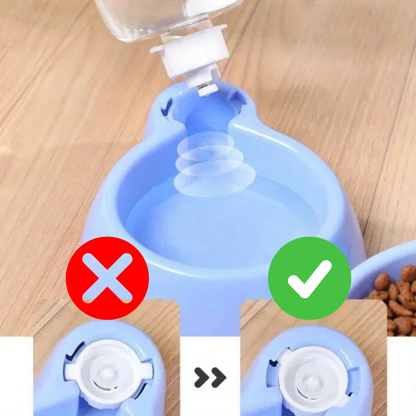 COMEDERO + BEBEDERO AUTOMATICO PARA MASCOTAS