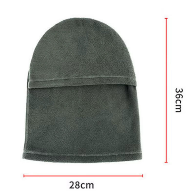 Winter Warm Polar-Fleece Balaclava Unisex Full Face Mask Neck Warmer Cycling Skiing Motorcycling Winter Sports Cap Face Cover
